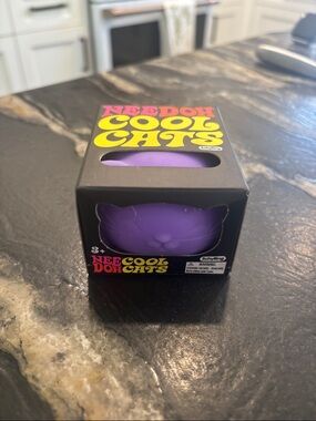Needoh Cool Cats Purple Cat Toy by